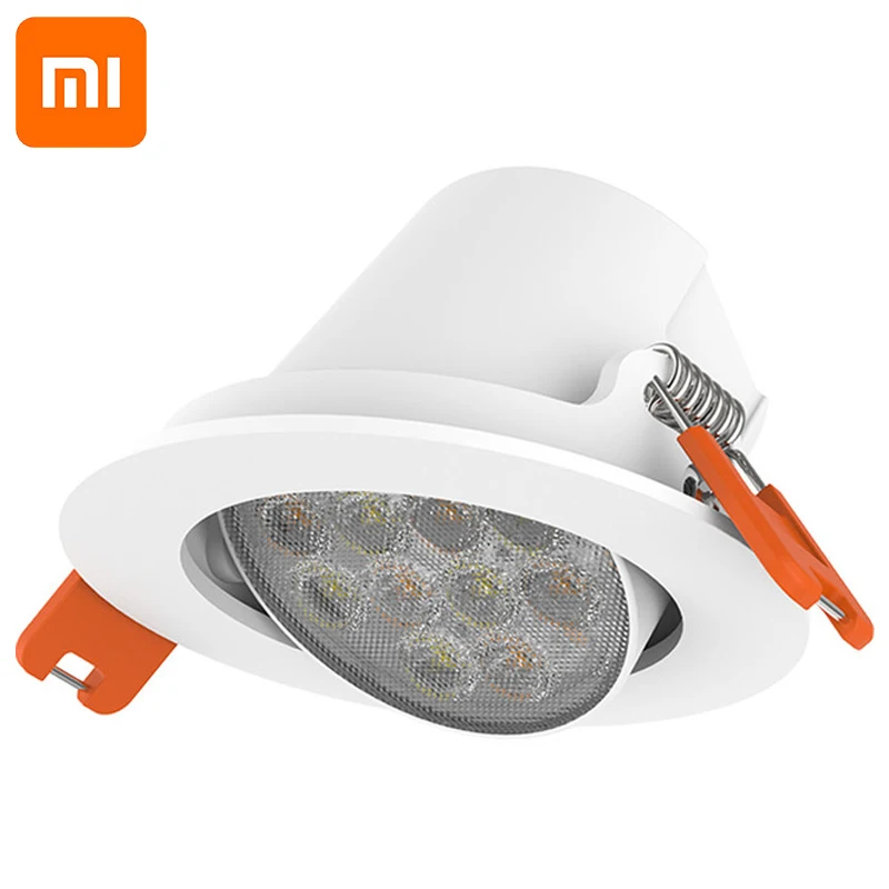 Smart spotlight Xiao mi jia yee светильник bluetooth сетчатая версия умный светильник лампа и светильник вниз, Точечный светильник работает с yee светильник шлюз для mi home app - Цвет: Smart spotlight