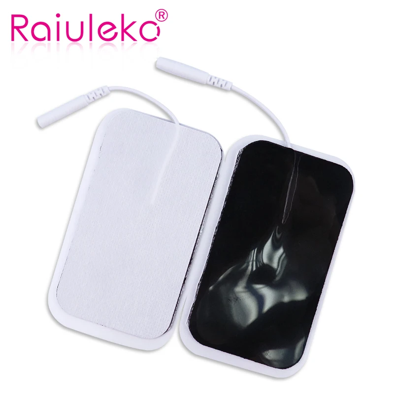 50 pcs/9x5cm/2mm Plug Reusable Tens Electrode Pad For Pulse Digital Acupuncture Therapy Massager/Electrical Muscle Stimulator 50 pcs/9x5cm/2mm Plug Reusable Tens Electrode Pad For Pulse Digital Acupuncture Therapy Massager/Electrical Muscle Stimulator