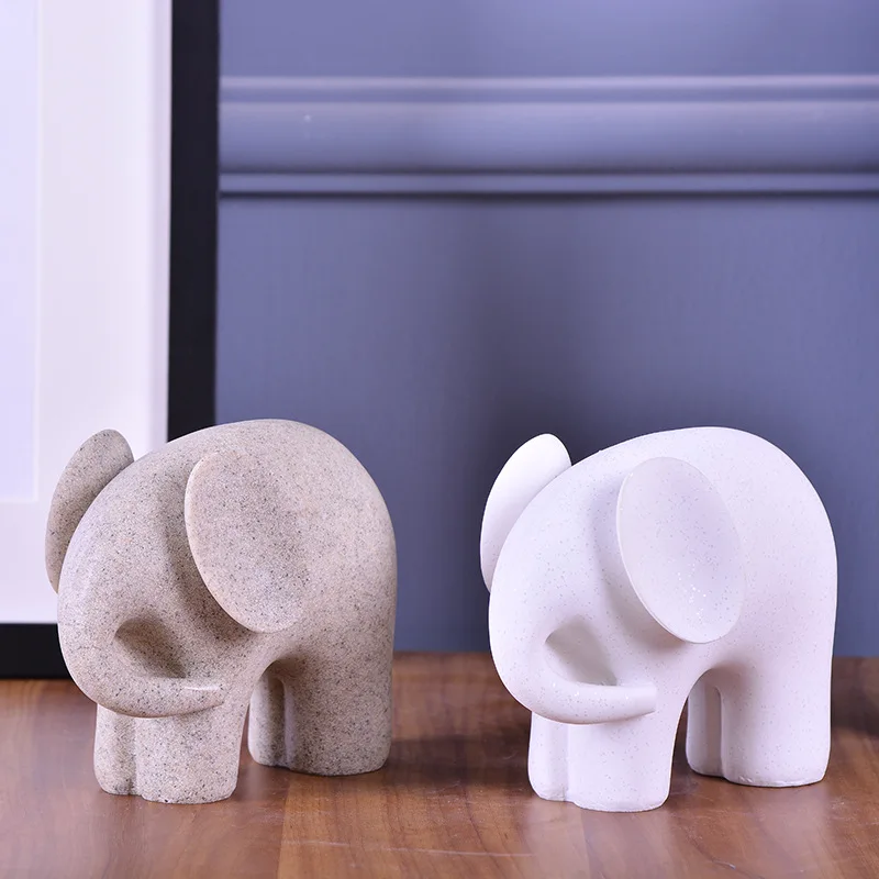 Elephant Figurines (2)