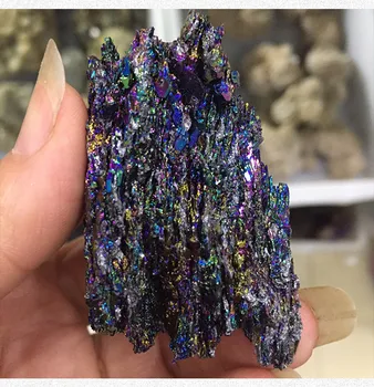 

Pure natural exquisite seven - color mineral crystal stone original stone.