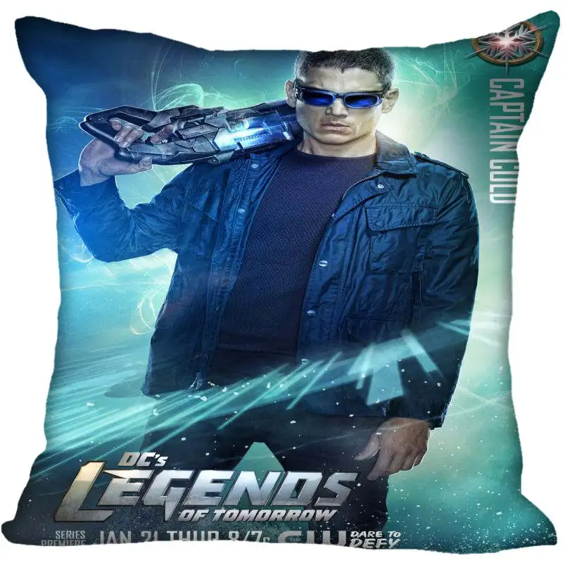 6 Пользовательские DC's Legends of Tomorrow квадратная Наволочка на заказ на молнии, наволочки для дома, 1 шт. на заказ 40x40 см - Цвет: 6