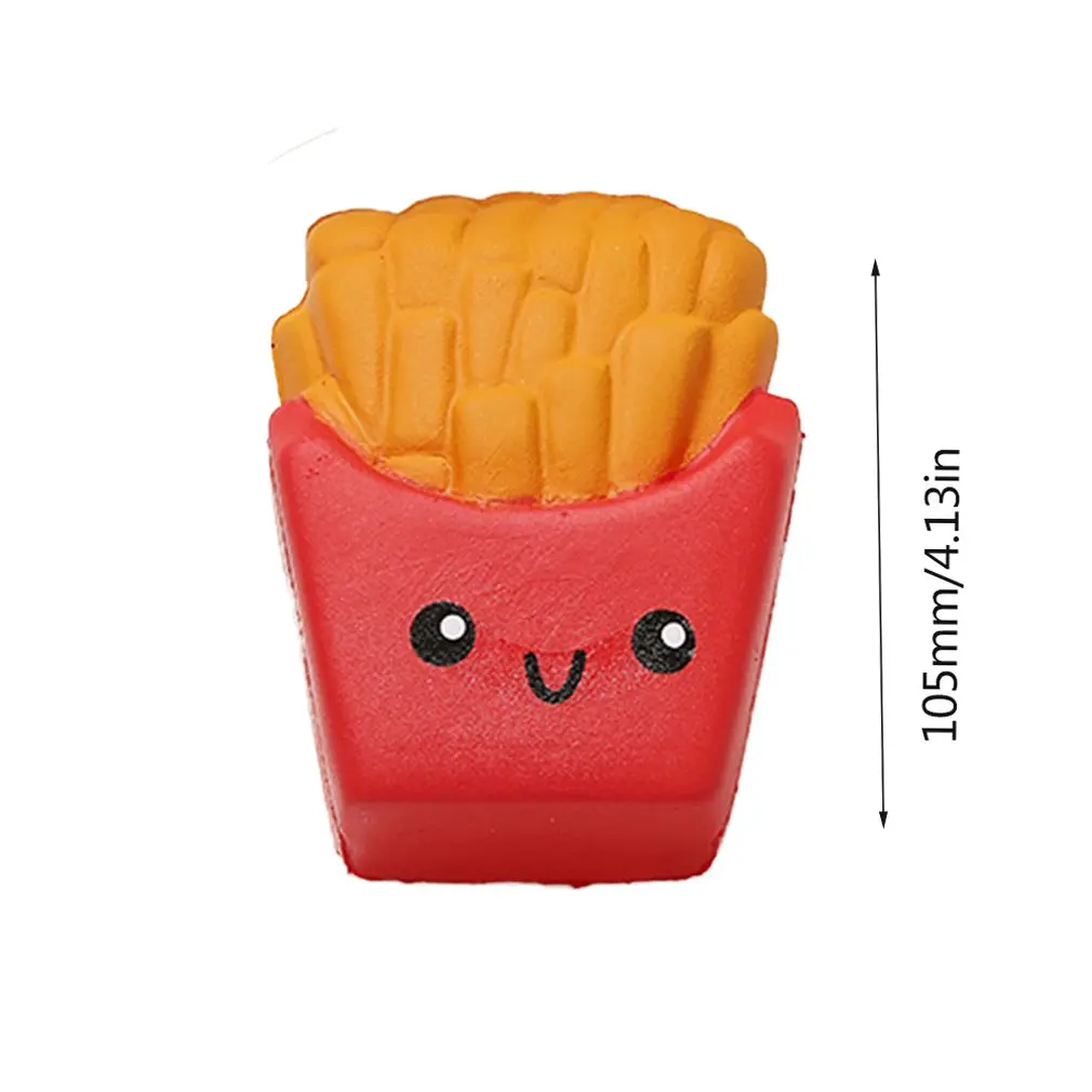 Медленный отскок Squeeze изысканный весело молока коробка/лимон/картошки фри ароматизированный мягкий Шарм замедлить рост моделирование антистрессовые гаджеты