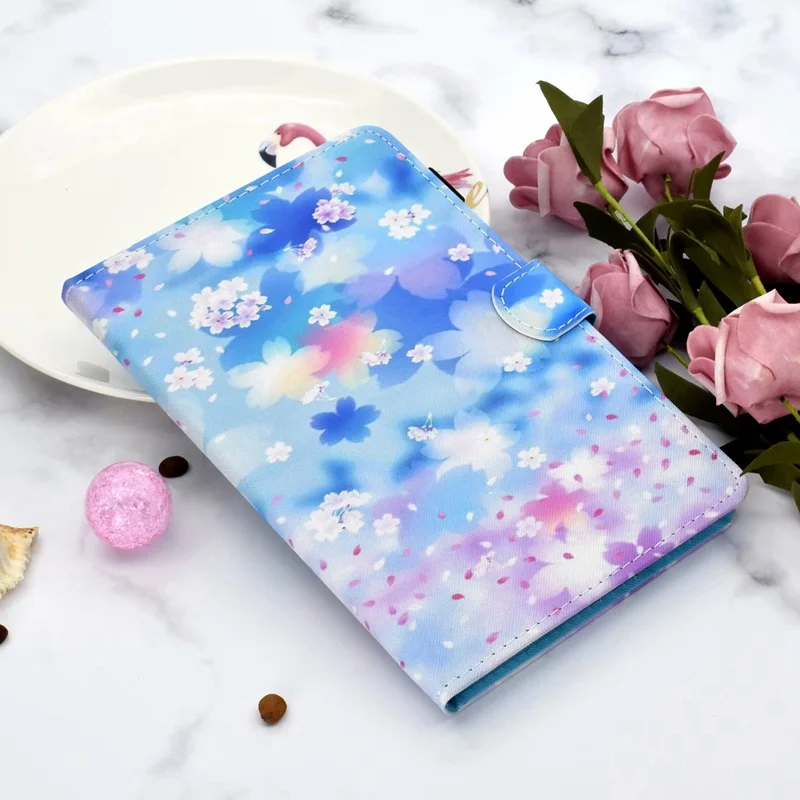 05 Чехол для Samsung Galaxy Tab S4 10,5 SM-T830 SM-T835 класса люкс искуственная кожа с рисунком откидной кожаный чехол-подставка с Гибридный чехол для планшета - Цвет: 05