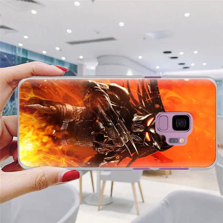 Чужой против Хищник чехол для телефона для samsung Galaxy S10e S10 плюс S7 S8 S9 Plus, Note 8, 9, 10, плюс S10 5G M20 M30 жесткий чехол Coque