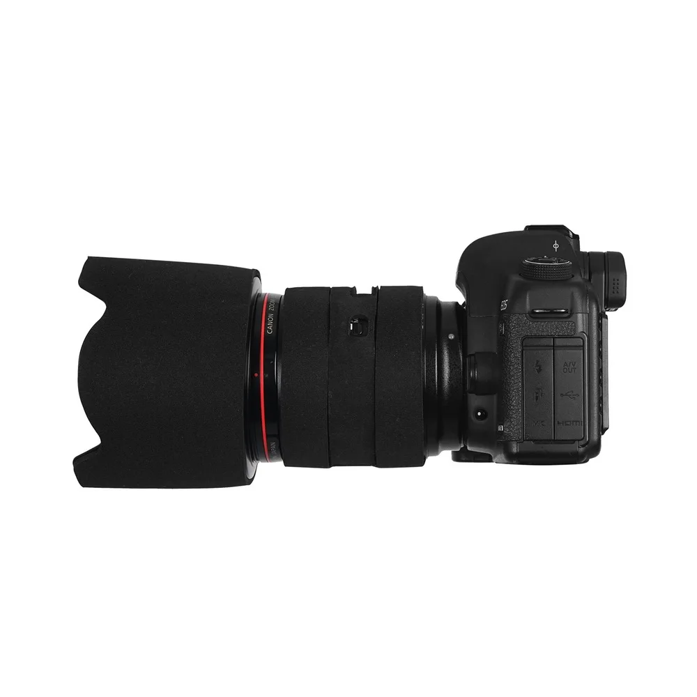 Selens Camera Lens Coat waterproof Rubber Cover Protective Case for canon 24-70F2.8L 24-70F2.8II Camouflage | Электроника