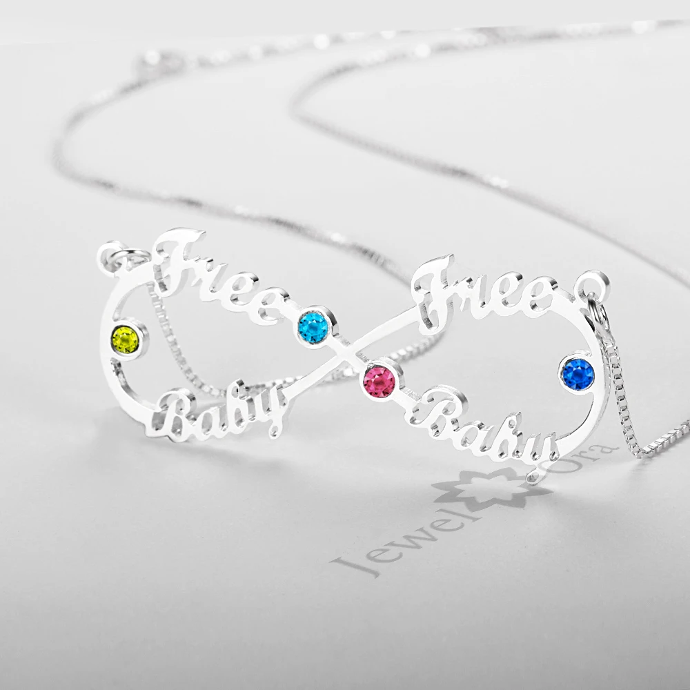 JewelOra DIY Рождественский подарок Бесконечность любовь заготовка для подвески с
