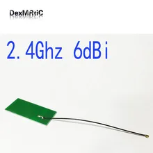 1 шт. 2,4 ГГц 6dbi плоская антенна Встроенный pcb беспроводной антенна ipx для IEEE802.11b/g/n Bluetooth#2