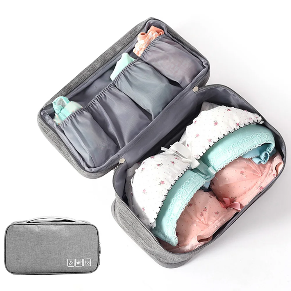Travel Drawer Organizers Accessories Dividers Solid Briefs Wardrobe Portable Box Underwear Socks Cloth Case Bra Storage Bag | Дом и сад
