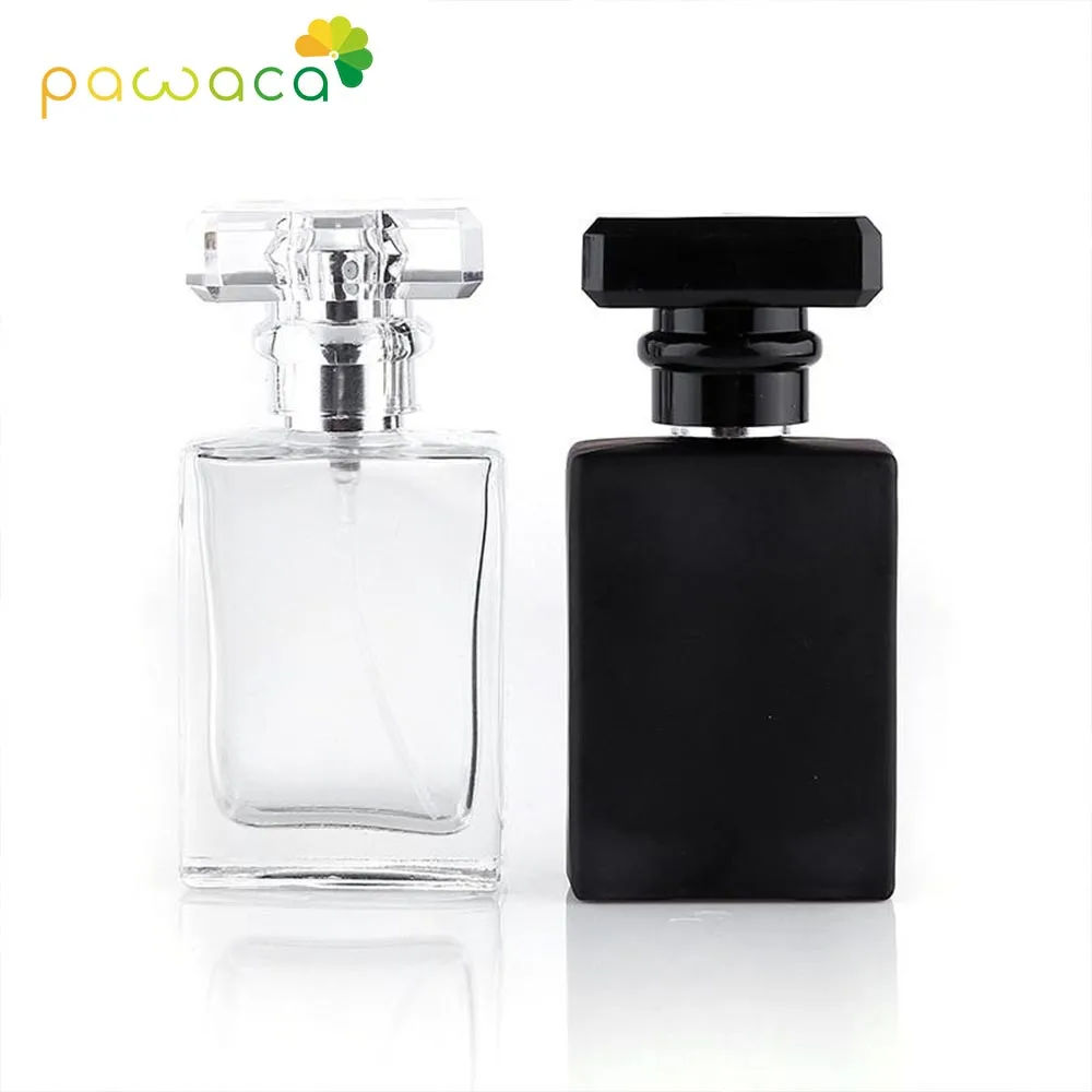 

30ml Glass Bottle Perfume Atomizer Refillable Spray Empty Perfume Bottle Men Women Automizer Empty Cosmetic Container For Travel