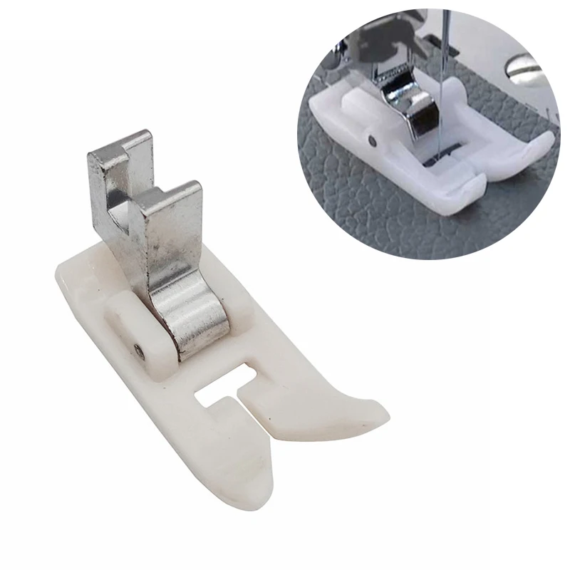 

1PC Plastic Metal Non-slip Leather DIY Sewing Walking Foot with Holder New Creative Household Sewing Machine Parts Wholesale