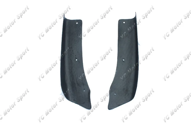 2005-2007 Mitsubishi Evolution EVO 9 JDM Varis Style Rear Bumper Diffuser Side Fin Addon CF (4)
