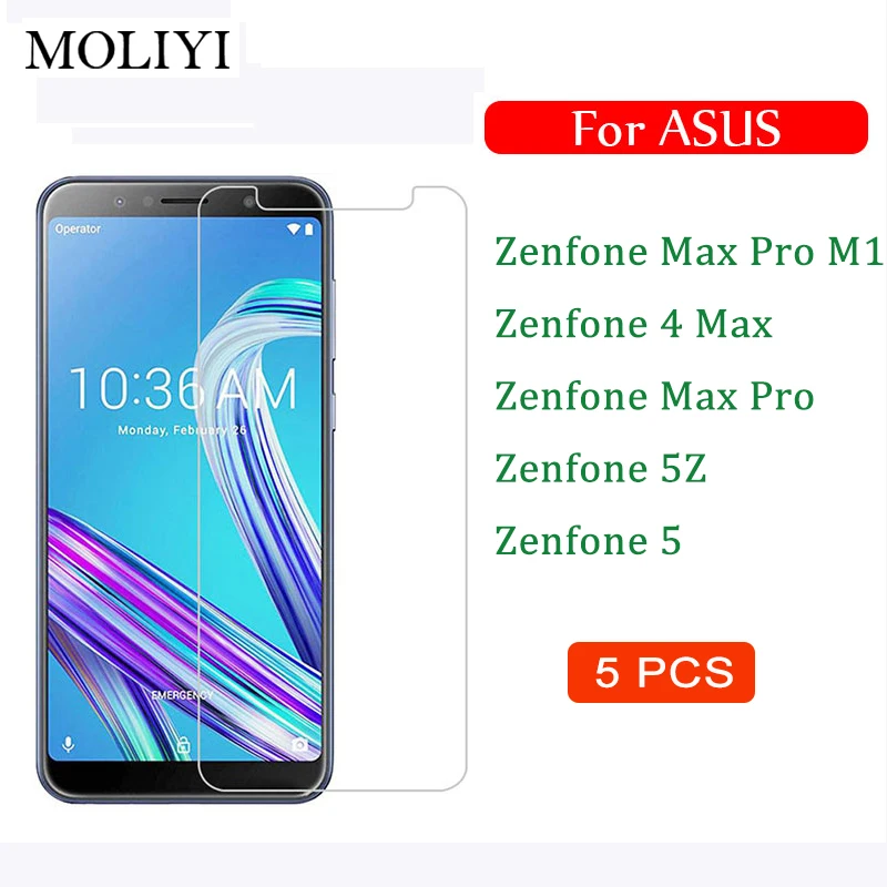 

Glass for Asus Zenfone Max Pro M1 4 Max Pro 5 5Z ZC520KL ZC554KL ZB602KL Glass Protective Tempered Glass on Screen Protector 9H
