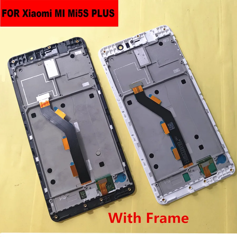 ЖК дисплей 5 7 дюйма для Xiaomi Mi 5S Plus сенсорный экран в сборе Замена 5s MI Mi5S LCD|Экраны