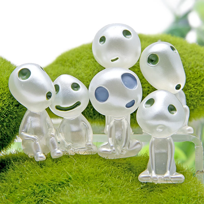 

Mini Luminous Artificial Luminous Tree Elf Moss Micro World Garden Small Ornament Landscape Ornament Miniatures Home Decor Hot