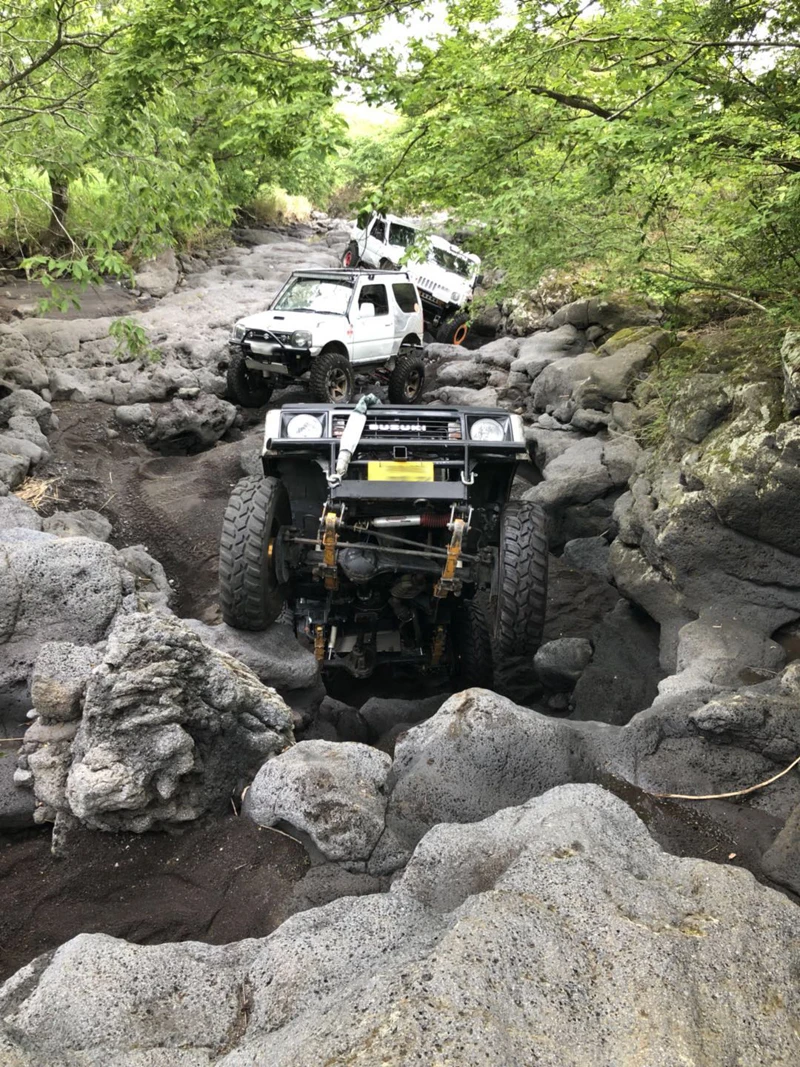 Jimny JB43 Базовая 2 дюймов каменная производительность подъемная подвеска комплект внедорожных автомобилей Аксессуары для укладки