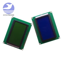 12864 128x64 точек графика синего цвета Подсветка ЖК-дисплей модуль для arduino raspberry pi