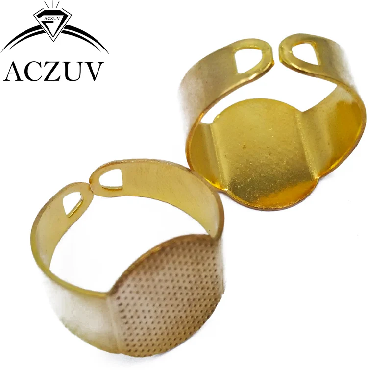 01- Adjustable Ring Base Bezel Blank Setting (31)
