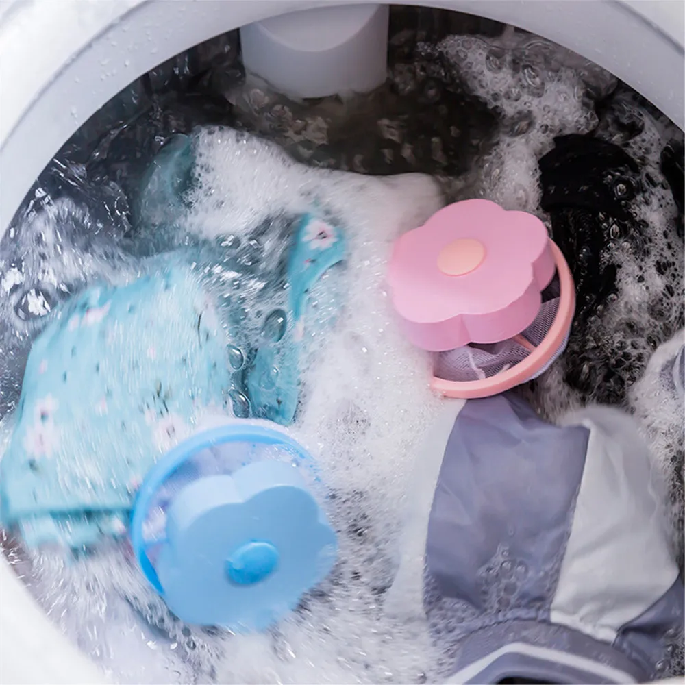 Сливовая стиральная машина для чистки волос сетчатый мешок стиральная машина плавающий фильтр за исключением липких волос сетчатый мешок многоразовые