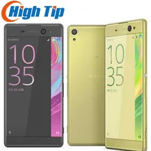 Разблокированный sony Xperia XA 13 МП 5,0 дюймов камера Android 2 Гб ОЗУ 16 Гб ПЗУ Восьмиядерный с одной/двумя sim-картами wifi 1080P мобильный телефон