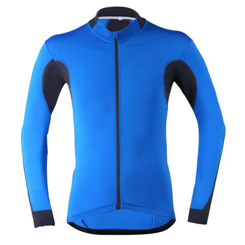 DICHSKI велосипедная куртка мужская Ciclismo MBT тонкая быстросохнущая велосипедная гоночная Джерси с карманами одежда для горного велосипеда куртки для мужчин на молнии - Цвет: H103 Blue