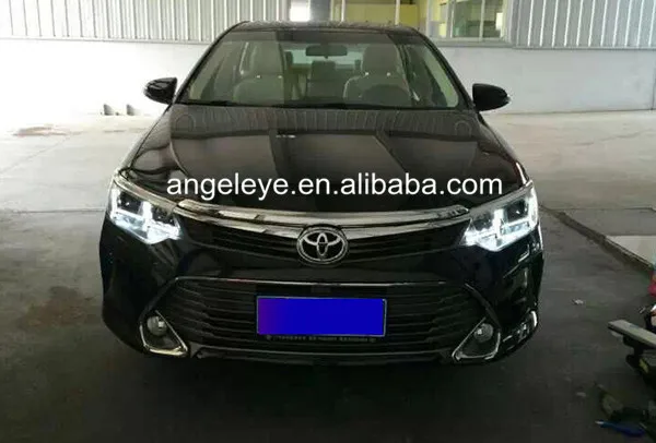 Для TOYOTA год для Camry светодиодный линзы проектора bi xenon фары PW