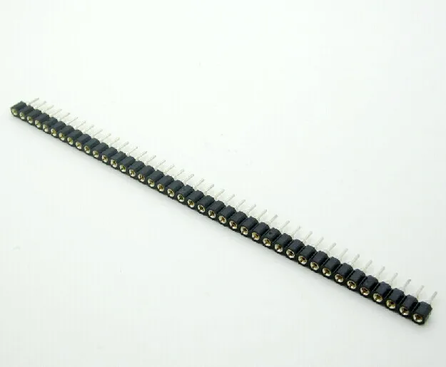 Strip Tin PCB Panel Female IC Breakable 40 pin 2.54mm Row Round Header Socket