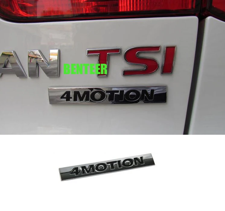 

ABS 4 MOTION TIGUAN car rear sticker For Volkswagen