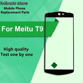 Перейти на Алиэкспресс и купить Для Meitu T9 MP1718 передняя внешняя стеклянная линза сенсорная панель экран MeituT9 LCD Сенсорное стекло для Meitu T 9 сенсорный экран дигитайзер