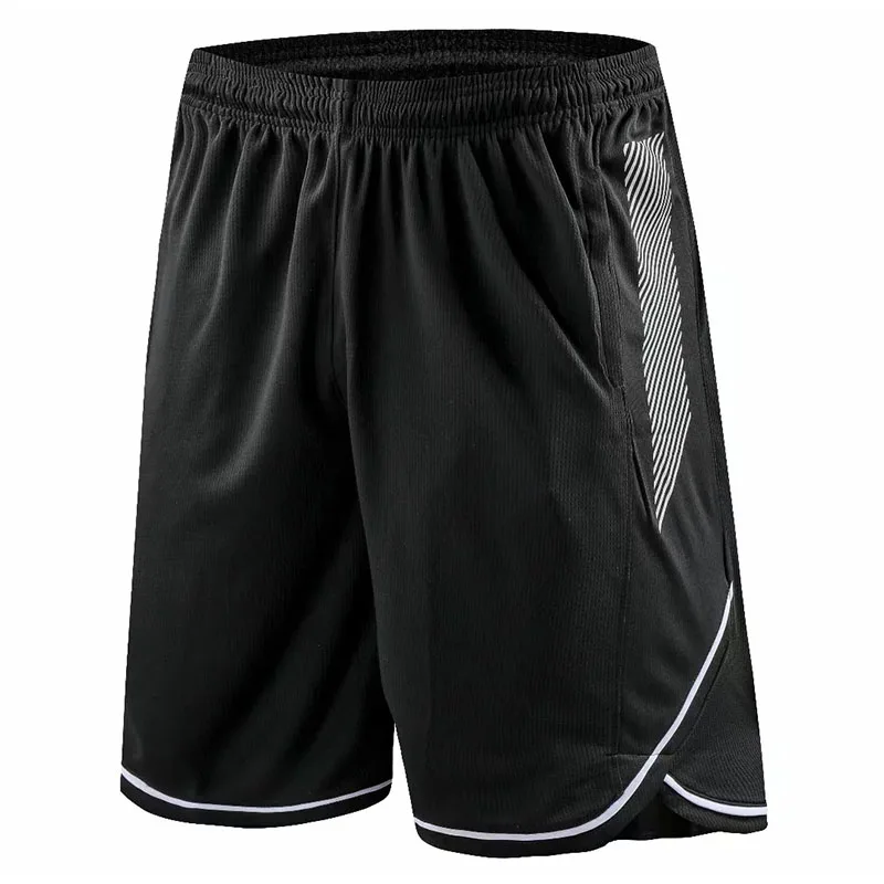 Новые спортивные мужские шорты для занятия баскетболом с карманами дышащие баскетбольные шорты для тренировок быстросохнущие фитнес шорты для бега