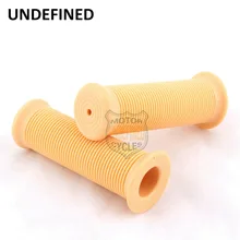 Неопределенные аксессуары для мотоциклов 1 пара Streak мягкая резиновая рукоятка руль 7/" для Kawasaki Honda Chobber Suzuki Универсальный