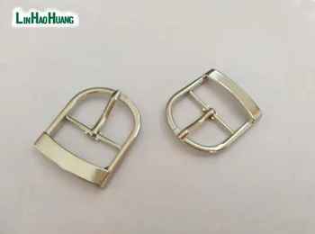 

DIY 20pcs/lots 25mm 1 inch fashion metal Belt buckle shoe buckle pin buckles high polished nickle 2017010903