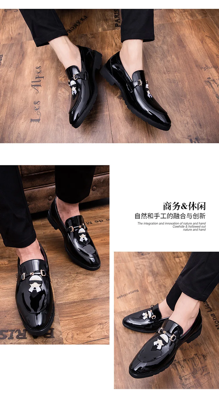 Мужские туфли-Броги из искусственной кожи высокого качества; модельные деловые мужские туфли-оксфорды на шнуровке; Мужская официальная обувь; Zapatos De Hombre