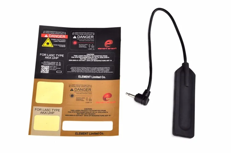 Elemento Airsoft Tática ir Laser Verde Caça Lâmpada Wmx200 Infravermelho Lanterna Armas Peq15 Ex424 Luz Peq-15 10 Esporte e Lazer