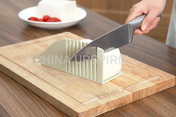 Upspirit DIY для домашнего тофу режущая форма коробка пластиковая соевый творог машина Кухня Инструменты для приготовления пищи