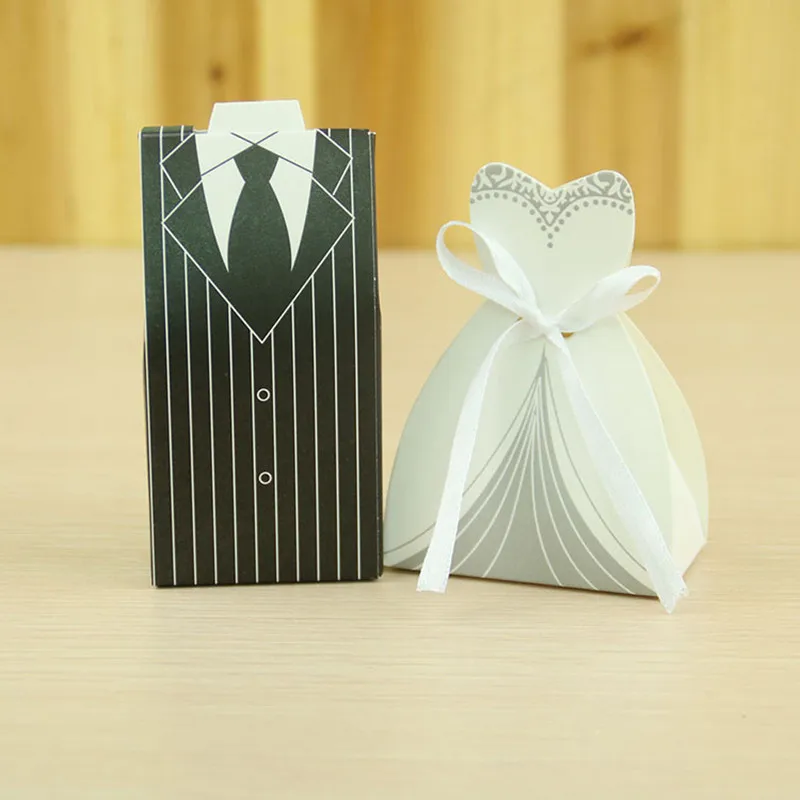 20pcs Wedding Candy Box Laser Cut Mini Kraft Gift Cardboard Carton Favor Packaging Decoration for Guests Boite Dragees | Дом и сад