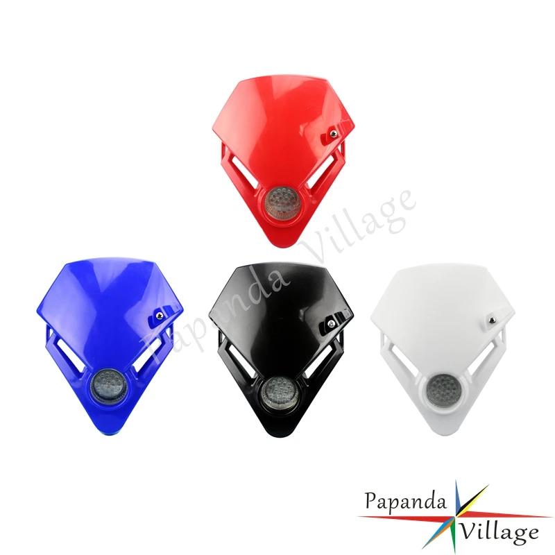 

Papanda 4 Colors LED 12V Motocross Headlamp Off Road Enduro Headlight Dirt Bike for GAS GAS TXT Pro 280 EC 300 450 Trial Racing