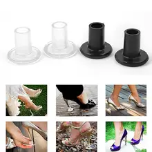 JOCESTYLE 2 шт. Для женщин против скольжения мягкий ПВХ высокий каблук протекторы обувь с закрытой пяткой пробка для Современный Латинский Танцы тренировочный реквизит