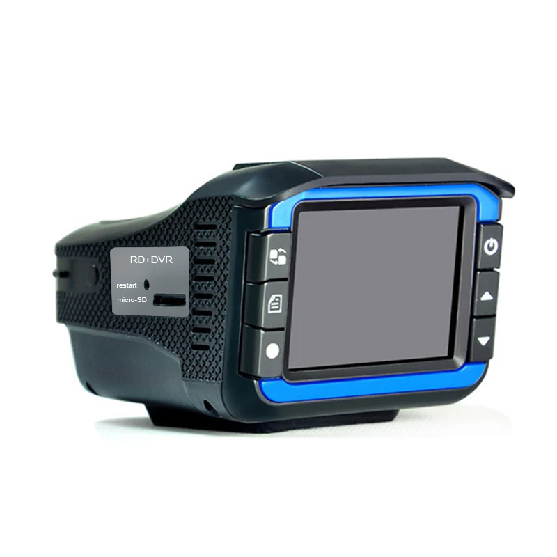  2019 Auto Portable Radar Detectors with DVR Dash Cam Vehicle Anti Police Speed Control Safety Voice
