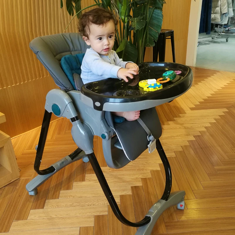 

Baby dining chair can sit and lay fast folding table foldable multi-function portable chair child baby adjustable eating table