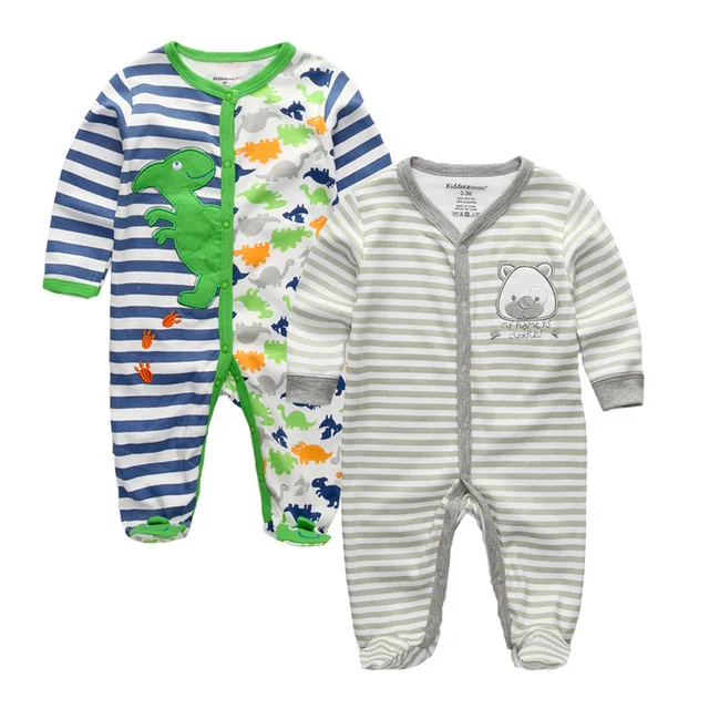 2 шт./лот; одежда для малышей; хлопковый комбинезон для мальчиков и девочек; комбинезон с длинными рукавами и рисунком для маленьких девочек; Одежда для новорожденных мальчиков; roupa infantile - Цвет: baby rompers32