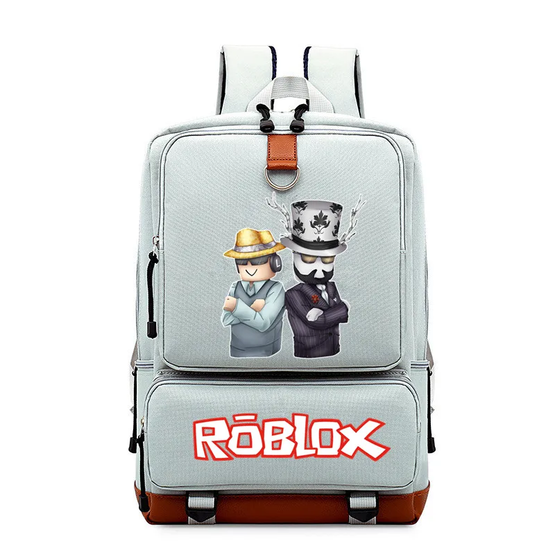 Us 2598 Hot Game Roblox Badcc And Asimo Mochila Students Backpack Shoulder Travel School Bag For Teenagers Casual Canvas Laptop Bagpack In - 