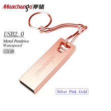 Maxchange USB Flash Drive 32GB Metal Pendrive USB 2.0 High Speed USB Memory Stick USB Stick Pen Drive U Disk