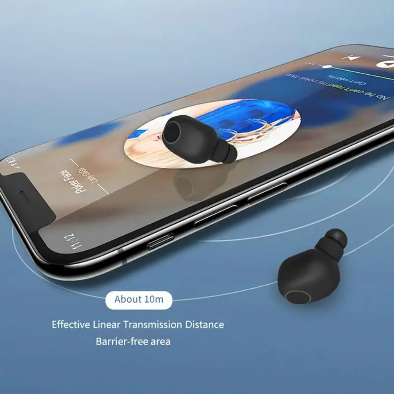 TWS Bluetooth 5,0 беспроводные наушники свободные руки наушники-вкладыши Наушники с микрофоном для спорта для разговора в машине для ios/Android