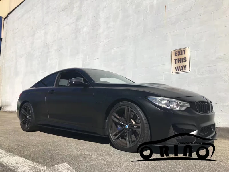 black satin vinyl wrap-1