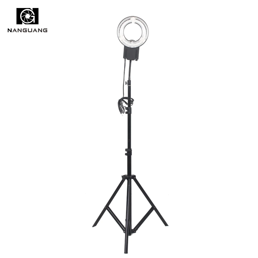 

22W 5600K Ring Lamp Light +200CM Stand for Small Objects Shooting Portrait Make-up Lighting