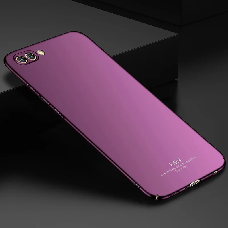 Чехол для Honor 10 View Оригинальный чехол MSVII Huawei роскошный тонкий с микроскрабом |