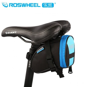

New ROSWHEEL Waterproof Fold Mountain Road Bicycle Tail Bag Saddle Tool bags Bike Pouch Cycling Seat Bag Fast shipping MTB