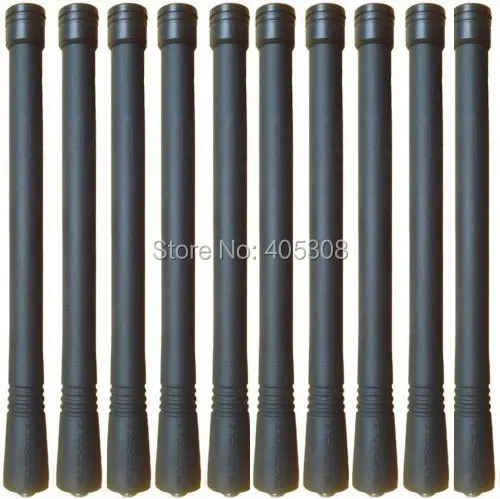 10x VHF 136-174MHz Heliflex Antenna for MOTOROLA HT10 HT50 HT600 HT750 Radios 6/"