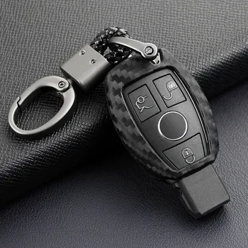 

Key Case Cover Fob Ring For Mercedes-Benz A B C E S CLA GLA GLC GLE Class W176 W246 W204 W205 W212 W221 W222 X253 W166 X204 X166