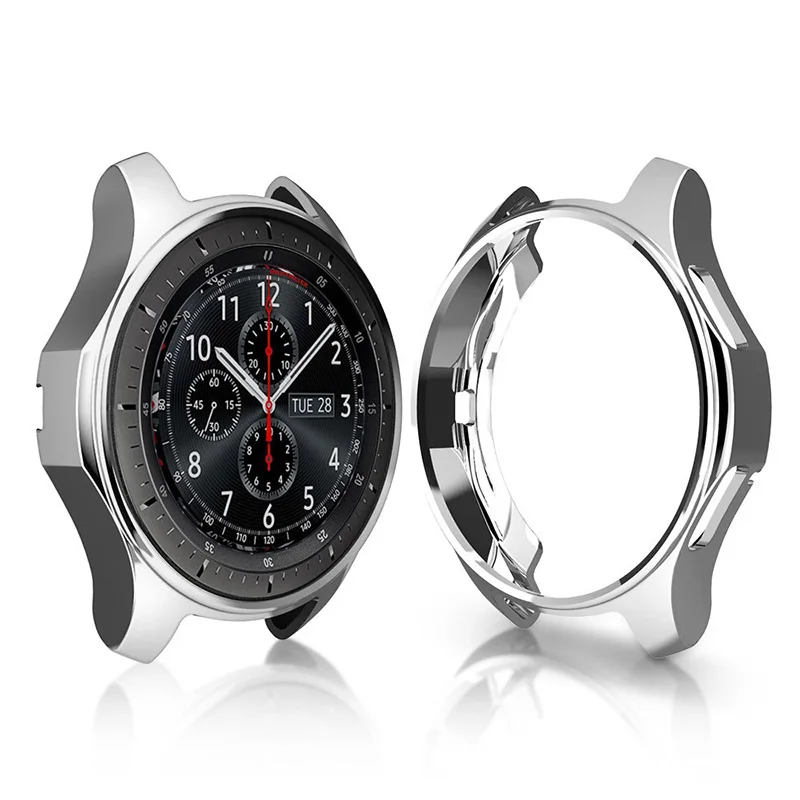 ТПУ защитный чехол для samsung Galaxy Watch 42 мм 46 мм для samsung gear S3 Смарт-часы защитные аксессуары D24